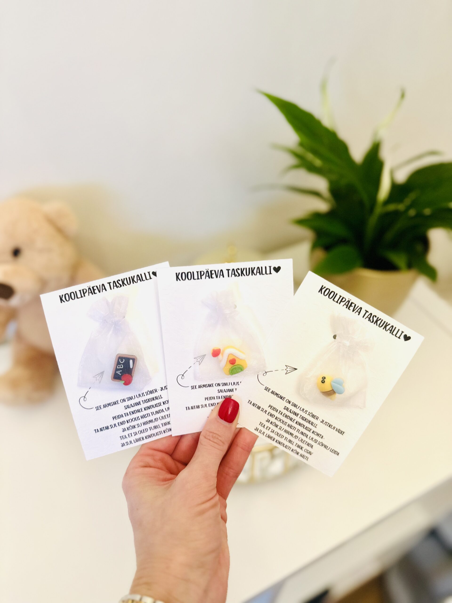 koolipÀeva taskukalli Ônnemeened Ônnetalisman