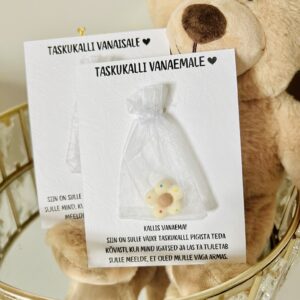 taskukalli vanaemale